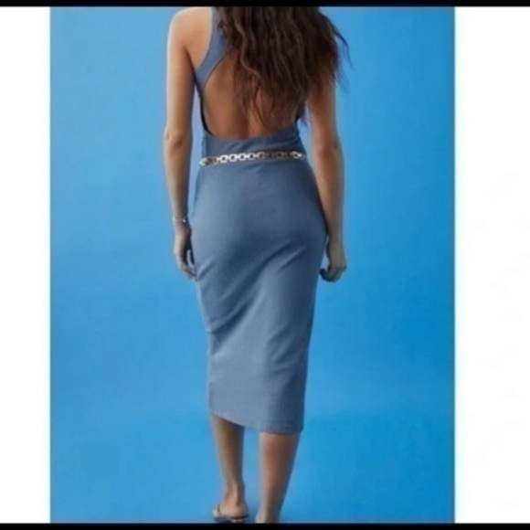 Reformation Candice In Morning Glory
 Dress - Picture 2 of 9